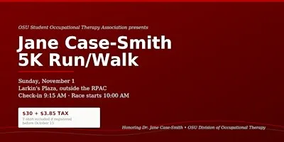 Jane Case-Smith Walk, Roll, Run 5k!