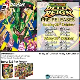 Pokémon TCG Delta Reign Pre-Release - Friday 30th October