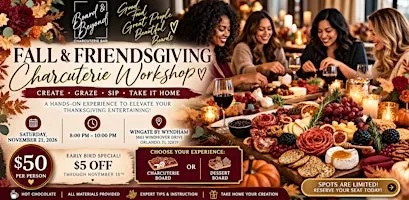 FALL & FRIENDSGIVING CHARCUTERIE WORKSHOP