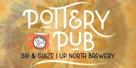 Fall Pottery Painting at Up North Brewery | Sip & Glaze