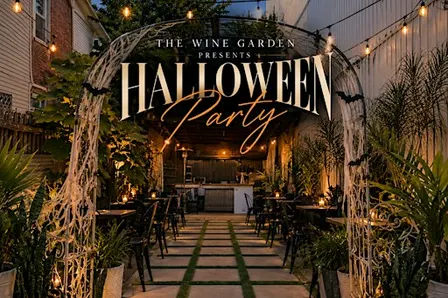 Wine Garden Halloween Party