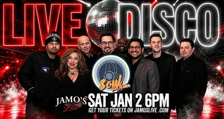Saturday Early Show Soul Popular LIVE DISCO at Jamo's Live