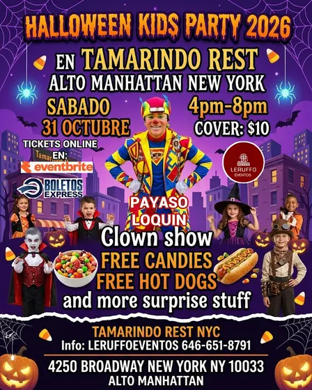 HALLOWEEN KIDS party 2026 nyc alto manhattan