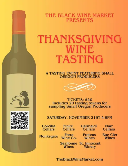 Thanksgiving Wine Tasting Event