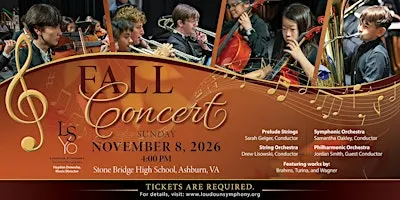 Loudoun Symphony Youth Orchestra Fall Concert