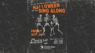 CLEAN SEAS NEWQUAY || HALLOWEEN SINGALONG