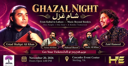 From Kabul to Lahor A Night of Ghazal / شام غزل از کابل تا لاهور