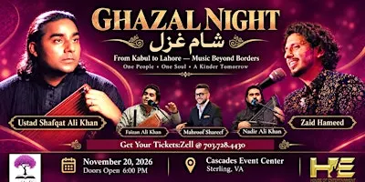 From Kabul to Lahor A Night of Ghazal / شام غزل  از کابل تا لاهور