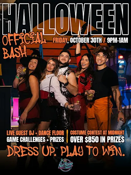 Halloween Bash @ Next Round Social