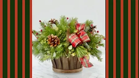 Holiday Porch Pot Making