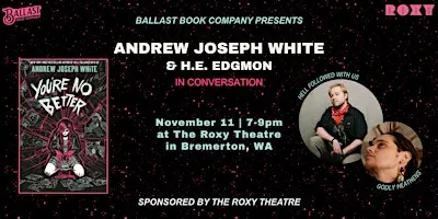 Andrew Joseph White & H.E. Edgmon Event
