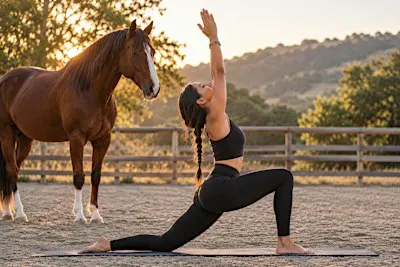 Pre-Riding Yoga Flow at Chaparral Ranch East Bay