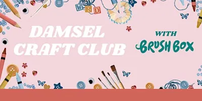 Damsel Craft Club: Carve A Book Stamp w/ Brush Box