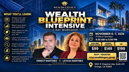 Wealth Blueprint Intensive (2-Day)