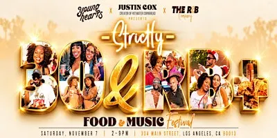 A Strictly 30+ R&B Music and Food Festival