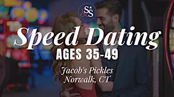 Sips & Sparks Anniversary | Speed Dating Ages 35-49 in South Norwalk, CT