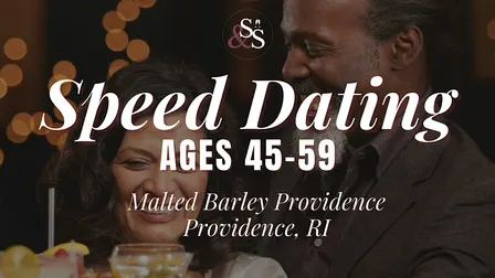Sips & Sparks Anniversary | Speed Dating Ages 45-59 in Providence, RI