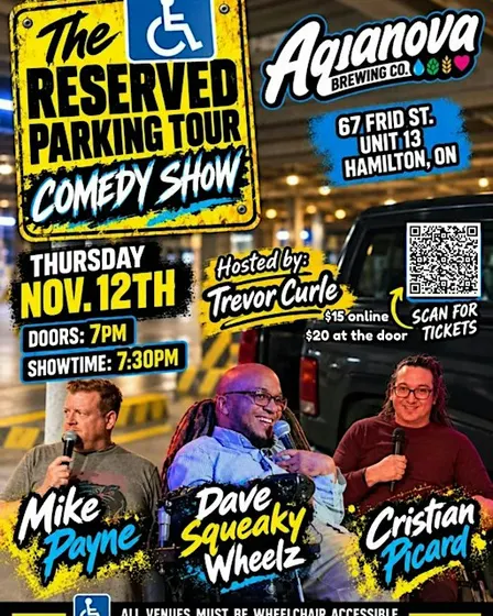 The Reserved Parking Tour (Hamilton Show @ Aquanova Brewing Company)