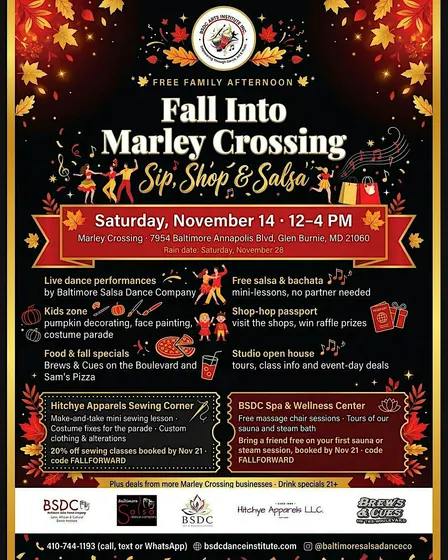 Fall Into Marley Crossing: Sip, Shop & Salsa