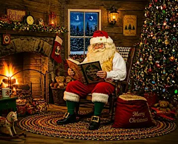 Santa's Workshop, Story-time and Pictures with Santa
