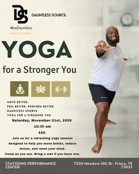 Yoga for A Stronger You!