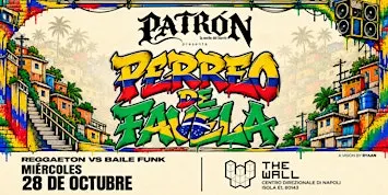 Patron Party - Mercoledì 28 Ottobre - Reggaeton/Latin/Urban/Barazilian Funk