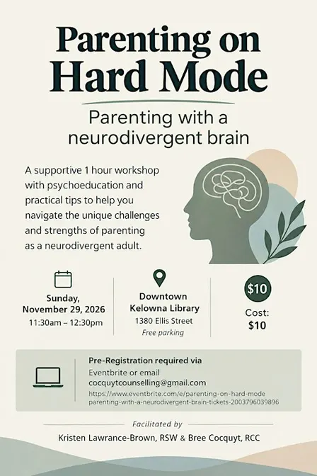 Parenting on Hard Mode: parenting with a neurodivergent brain
