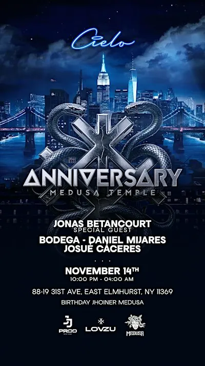 Anniversary Medusa Temple