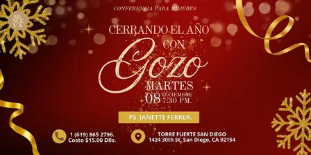 RENUEVA Mujeres - Café Conferencia: Cerrando el Año con Gozo – San Diego