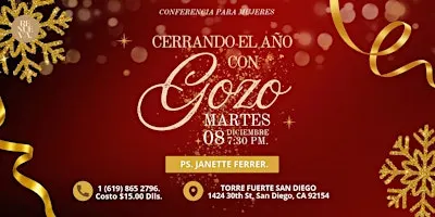 RENUEVA Mujeres - Café Conferencia: Cerrando el Año con Gozo – San Diego