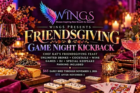 WINGS Friendsgiving Game Night Kickback