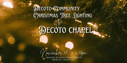 Decoto Community Christmas Tree Lighting