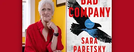 Sara Paretsky, Bad Company with Rainy Day Books