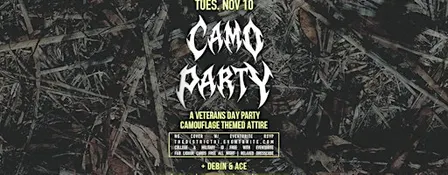 Camo Tuesday Party