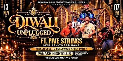 JERSEY'S DIWALI UNPLUGGED LIVE BOLLYWOOD BAND@PANASH CLUB