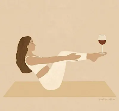 Sip and Stretch Winery Yin Yoga Class