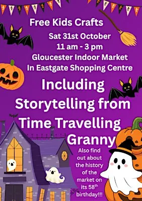 Free Halloween and Autumn Activities with Time Travelling Granny
