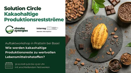 Solution Circle: Kakaohaltige Produktionsrestströme