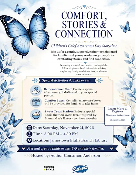 Children’s Grief Awareness Day Storytime