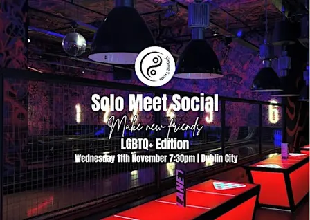 Solo Meets Social | LGBTQ+ Edition | Make New Friends | Bowling & Games