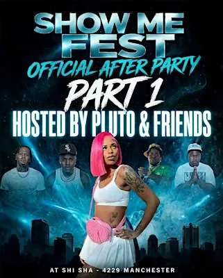 Show Me Fest Official Afterparty Part 1 (PLUTO & FRIENDS @ SHISHA)