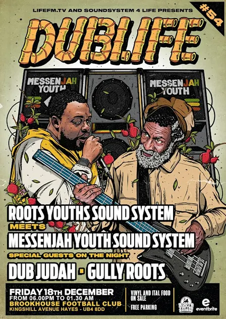 DUBLIFE EDITION 54: DUB JUDAH, GULLY ROOTS, MESSENJAH YOUTH, ROOTS YOUTH