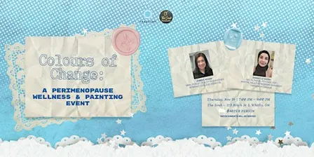 Colours of Change: A Perimenopause Wellness & Painting Event