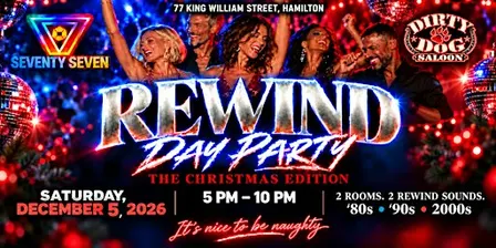 Rewind Day Party: The Christmas Edition | ’80s, ’90s & 2000s