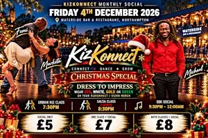 KizKonnect Monthly Dance in Northampton: Salsa, Bachata, Kizomba, Urban Kiz