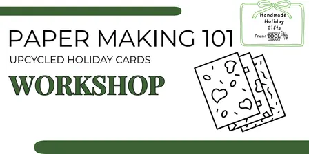 Papermaking 101: Upcycled Holiday Cards