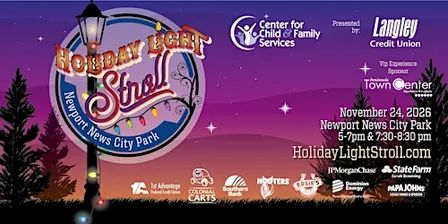 Holiday Light Stroll 2026 presented by Langley Federal Credit Union