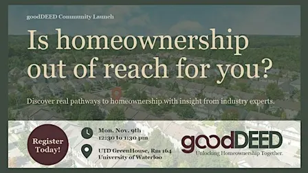 Join the conversation: goodDEED, Unlocking Homeownership Together!