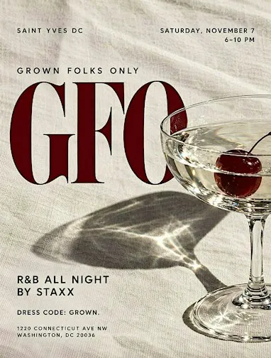 GFO | Grown Folks Only — R&B All Night