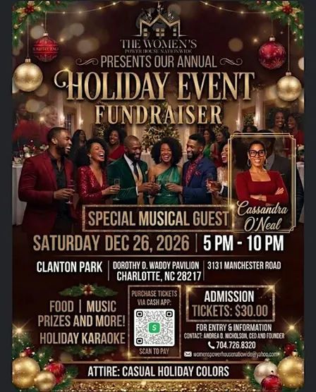 The Women's Powerhouse Holiday Event Fundraiser
